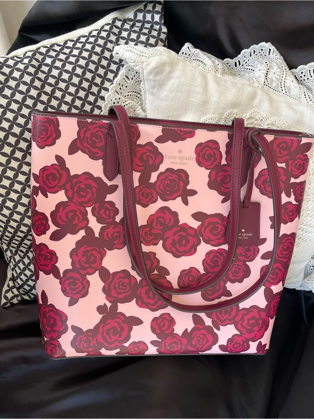 Kate Spade ♠️ New York Brynn Rose Florets Tote, NWOT